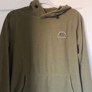 Howler brothers Palo Duro Grid Fleece Hoodie - mens small
